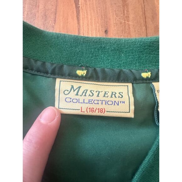 Masters Collection Golf Pullover Windbreaker Kids Size Large Augusta Nationals - Picture 6 of 16